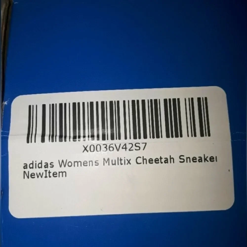 Unisex Multiplex Cheetah Print Adidas Sneakers neakers sz 9.5